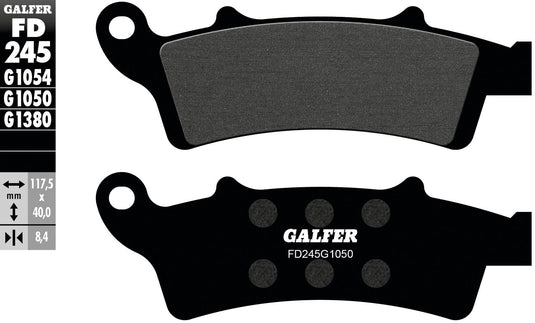 Galfer remblokken fd245 brake pad fd245 g1050 organic scooter