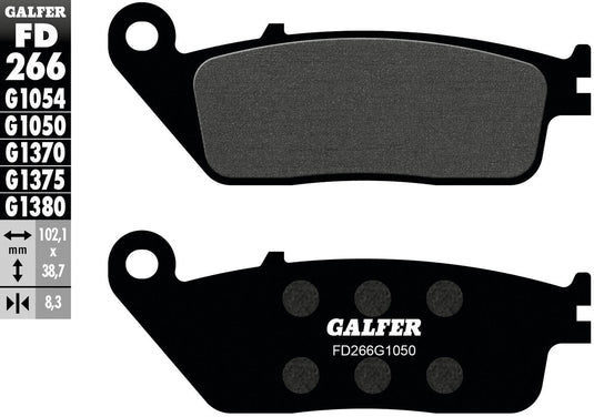 Galfer remblokken fd266 brake pad fd266 g1050 organic scooter