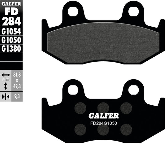 Galfer remblokken fd284 brake pad fd284 g1050 organic scooter