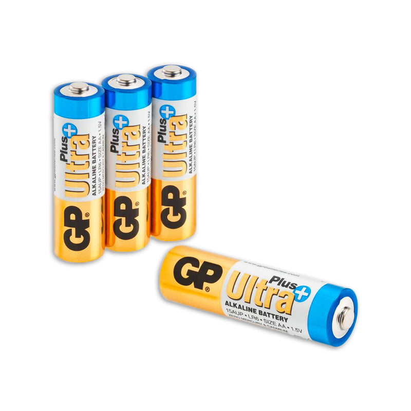 Load image into Gallery viewer, Gp ultra plus alkaline aa-batterijen 4pk

