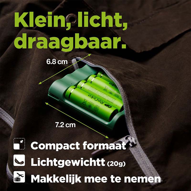 Load image into Gallery viewer, Gp usb batterijlader + 4 x aa-batterijen 2100mah nimh
