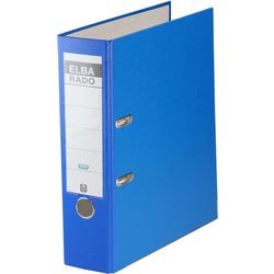 Ordner elba rado brilliant a4 karton, pp (polypropeen) blauw 1 stuk