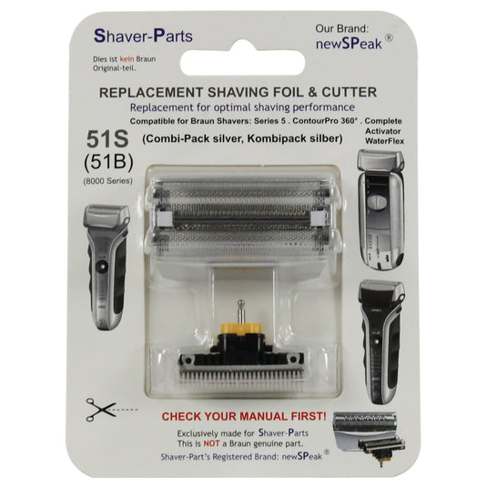 Shaver-parts braun combipack alt 51s