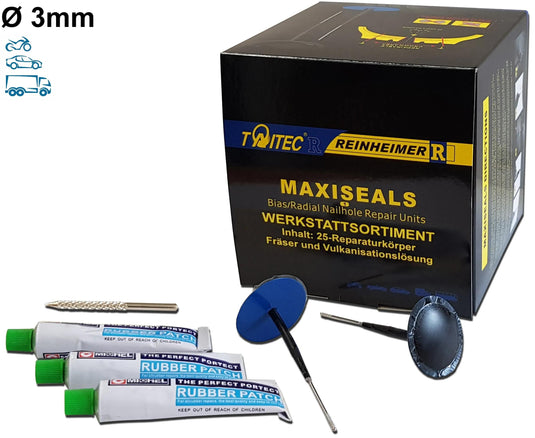 Reinheimer reifenreparatur-set maxi-seal maxi-seal m3 rep.set d1= 3mm 20st.