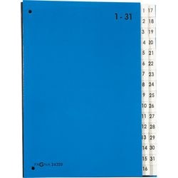 Sorteermap pagna a4 blauw