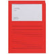 Sorteermap elco a4 rood 100 stuks