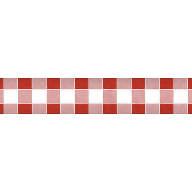Wicotex damast tafelpapier 1,20x8m ruit rood