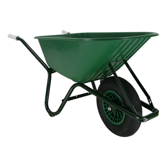 Fort producten kruiwagen 100l pp bak gelakt onderstel