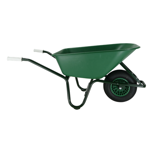 Fort producten kruiwagen 100l pp bak gelakt onderstel