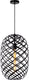 Lucide wolfram - hanglamp - ø 32 cm - 1xe27 - zwart