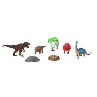 Load image into Gallery viewer, No brand dinosaurus set 8 delig | 4 stuks
