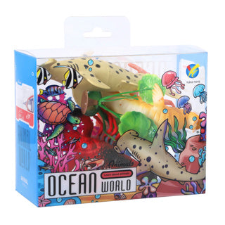 No brand oceaandieren set 9 delig | 4 stuks