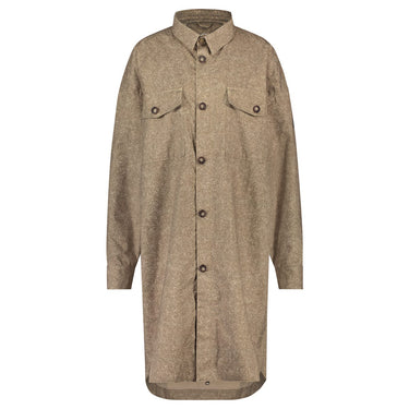 Puch oversized regen shirt dames lead grijs