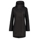 Clean winterregenjas urban outdoor dames zwart