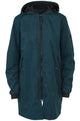 Puch lang bomber regenjas dames deep sea groen