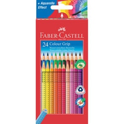 Kleurpotloden faber-castell colour grip 24 stuks