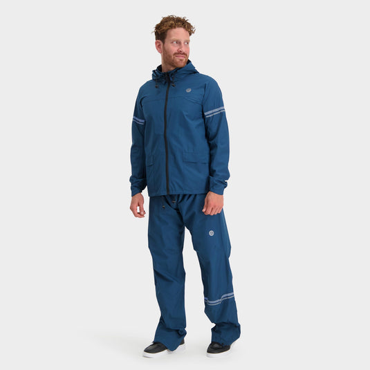Agu original regenjas essential teal blue