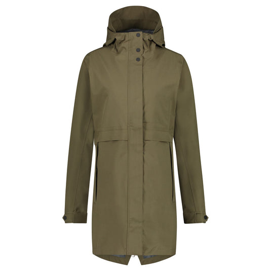 Puch parka regenjas urban outdoor dames army green