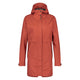 Puch parka regenjas urban outdoor dames cinnabar