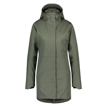 Clean winterregenjas dames army green