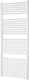 Plieger quadro designradiator - handdoekradiator - 153.5 cm x 60 cm - 886 watt - wit