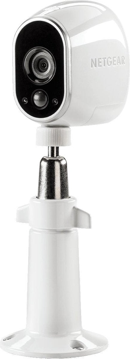 Arlo wandmontage (wit) - wandmontage - gecertificeerd accessoire - verstelbare montage, weersbestending - compatibel met ultra 2 (+xl), ultra, pro 5, pro 4 (+xl), pro 3, essential (+xl), go 2 beveiligingscamera's- vma1000-10000s