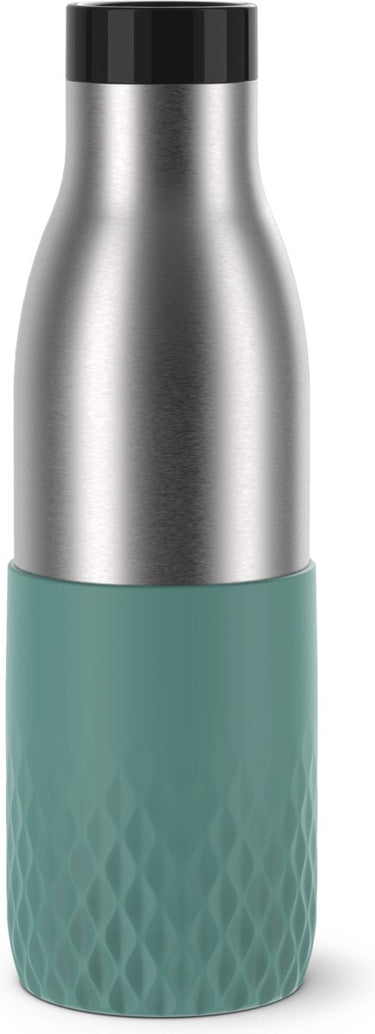 Tefal bludrop sleeve n3110610 thermosfles - 500 ml - rvs - groen - isolerend - lekvrij