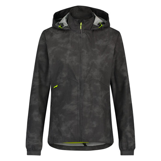 Agu compact regenjas commuter dames reflectie zwart