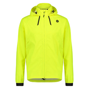 Puch compact regenjas commuter heren hi-vis geel