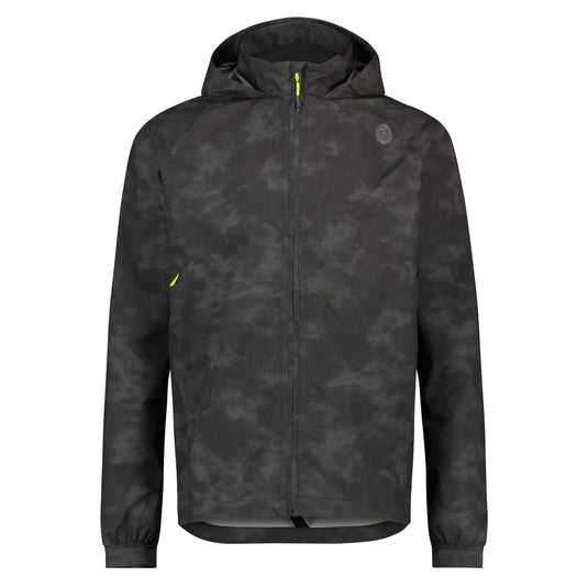 Agu compact rain jacket commuter men reflection