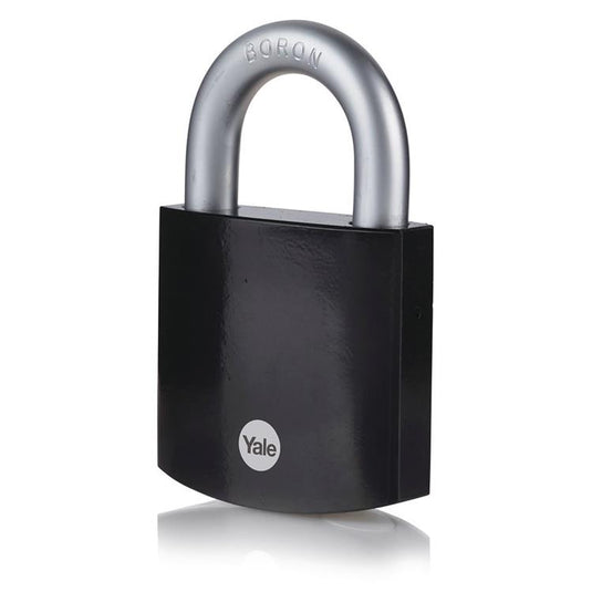 Yale 1065093 - hangslot 63mm gehard zwart max | 6 stuks