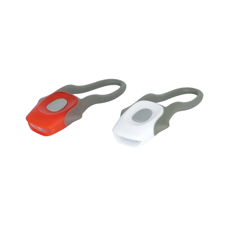 Load image into Gallery viewer, Dresco 2.0 dresco fietsverlichtingsset - frog lights - led - grijs
