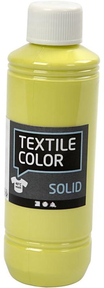Load image into Gallery viewer, Creativ company textile color dekkende textielverf - kiwi, 250ml
