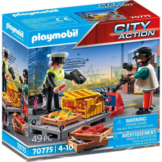 Load image into Gallery viewer, Playmobil 70775 douanecontrole | 2 stuks
