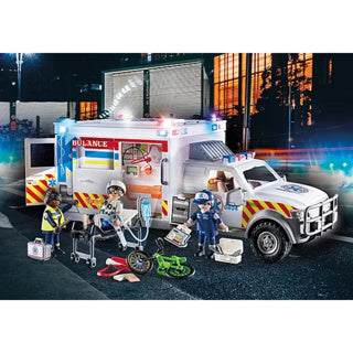 Load image into Gallery viewer, Playmobil 70936 reddingsvoertuig: us ambulance
