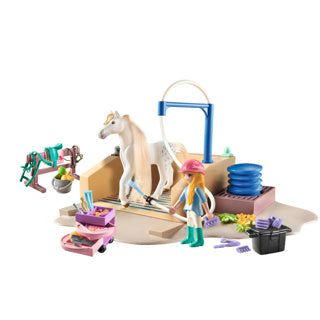 Load image into Gallery viewer, Playmobil Horses of Waterfall Isabella en Leeuwin Speelset 71354
