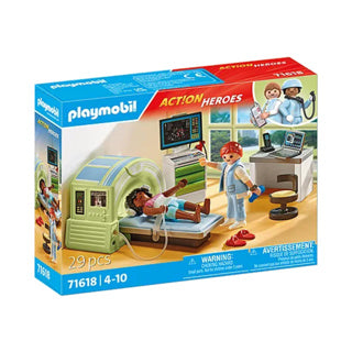 Load image into Gallery viewer, Playmobil action heroes mri met patient - 71619
