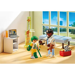 Load image into Gallery viewer, Playmobil 71619 kinderarts met teddybeer | 2 stuks
