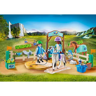 Load image into Gallery viewer, Playmobil 71637 moderne paardrijschool
