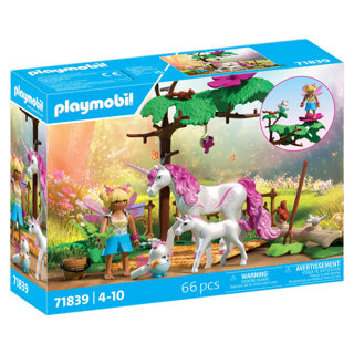 Load image into Gallery viewer, Playmobil 71839 magische eenhoornstal voor moeder en veulen | 2 stuks
