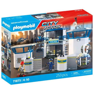Load image into Gallery viewer, Playmobil city action politie commandocentrum - 71874
