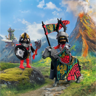 Load image into Gallery viewer, Playmobil 72118 drakenridder leider | 2 stuks
