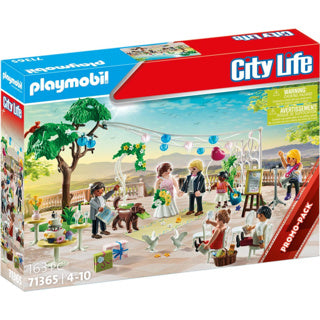 Load image into Gallery viewer, Playmobil city life promo huwelijksfeest - 71365
