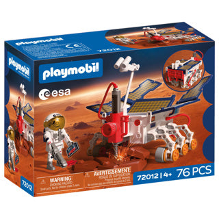 Load image into Gallery viewer, Playmobil space esa mars exploration rover | astronaut - mobiele rover met boor zonnepanelen | hoogwaardige ruimtespeelgoedset voor kinderen vanaf 4 jaar | 72012

