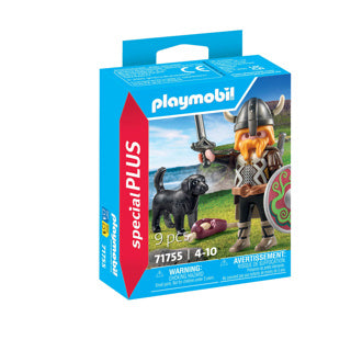 Playmobil 71755 viking met waakhond | 2 stuks