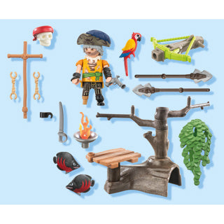 Load image into Gallery viewer, Playmobil 71795 piraat met ballista | 2 stuks
