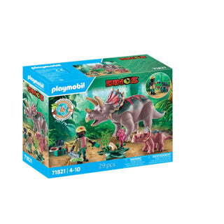 Load image into Gallery viewer, Playmobil 71821 triceratops familie
