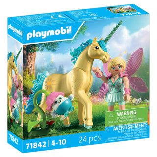 Afbeelding laden in galerijviewer, Playmobil 71842 verzameleenhoorn zonneschijnbloesem met fee | 2 stuks
