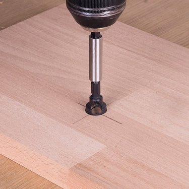 Wolfcraft - verzinkboor set - 3 verzinkboren ø 8 , 12 , 16 mm - zeskantschacht - 4375000