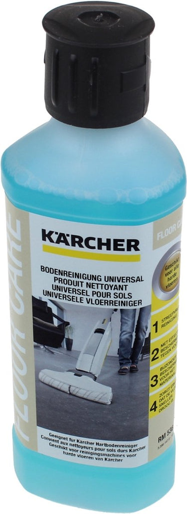 Kärcher vloerreinigingsmiddel voor universeel rm 536, 500 ml - floor cleaner - verwijdert loopsporen - streepvrij resultaat - aangename geur